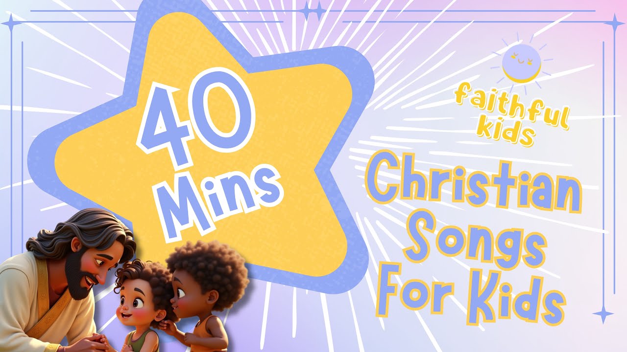 Christian Kids Songs | 40 Min of Faith-Filled Learning For Kids| Baby Shark & ABCs | Faithful Kids