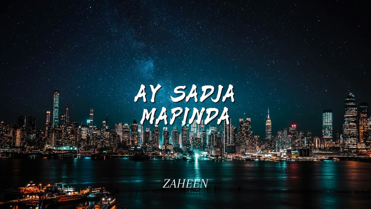 ZAHEEN - AY SADJA MAPINDA (COVER)