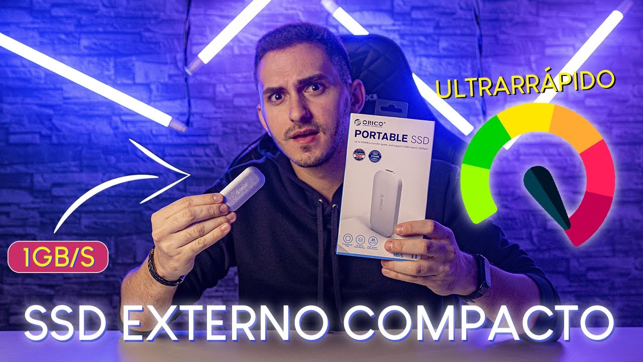 SSD EXTERNO PORTÁTIL ULTRARRÁPIDO 1gb/s, COMPACTO e BARATO | Expandindo a MEMÓRIA do Macbook M1 🔥