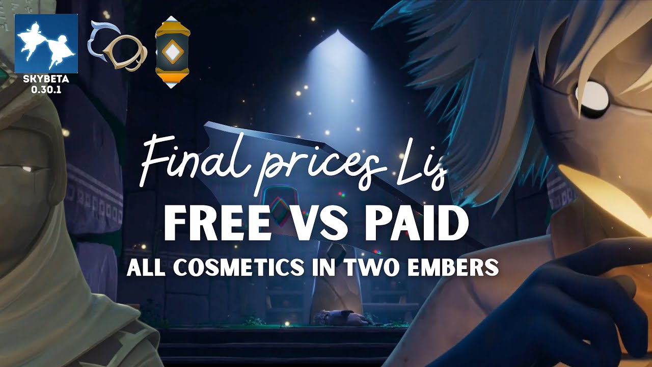 🔥 Beta Spoiler | FINAL PRICES of All Two Embers Season Items in Sky! | Candle Cost + Cosmetics Guide