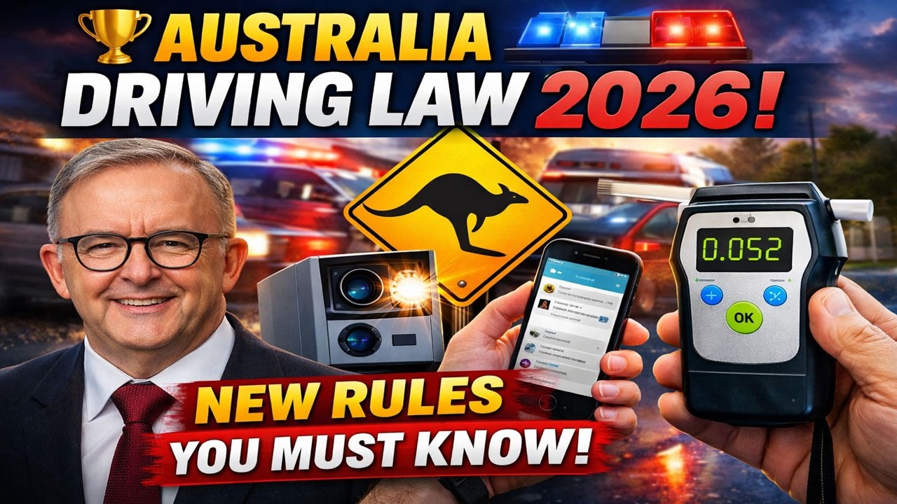 🚗 Australia Just Updated Driving Laws (2026) &ndash; Here&rsquo;s Everything!
