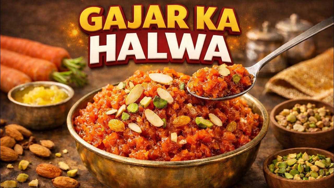 Unique style Gajar ka Halwa Recipe 😋😋 