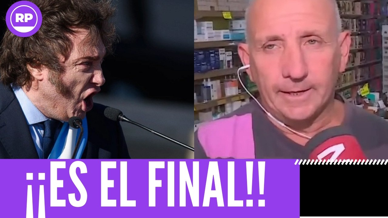 ¡¡¡EXTRAORDINARIO!! COMERCIANTE LE CANTÓ LAS 40 A MILEI