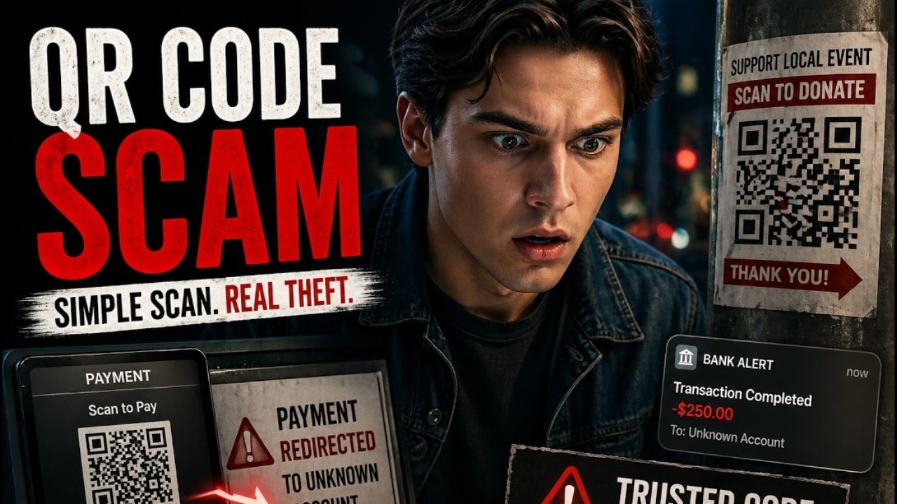 The QR Code SCAM That Redirected Payments in Seconds | StashReel