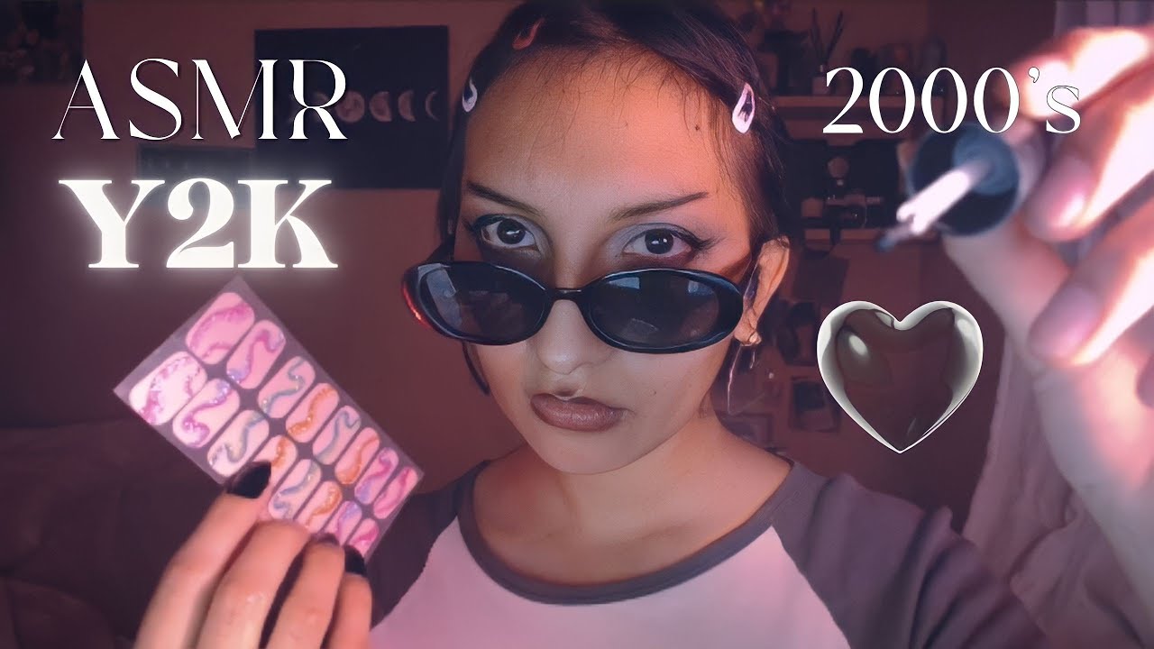 hago tu manicure pero soy mala onda y son los 2000's | Y2K ASMR