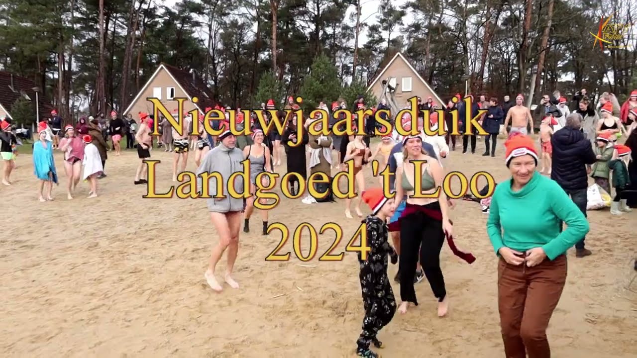 Nieuwjaarsduik Landgoed 't Loo 2024