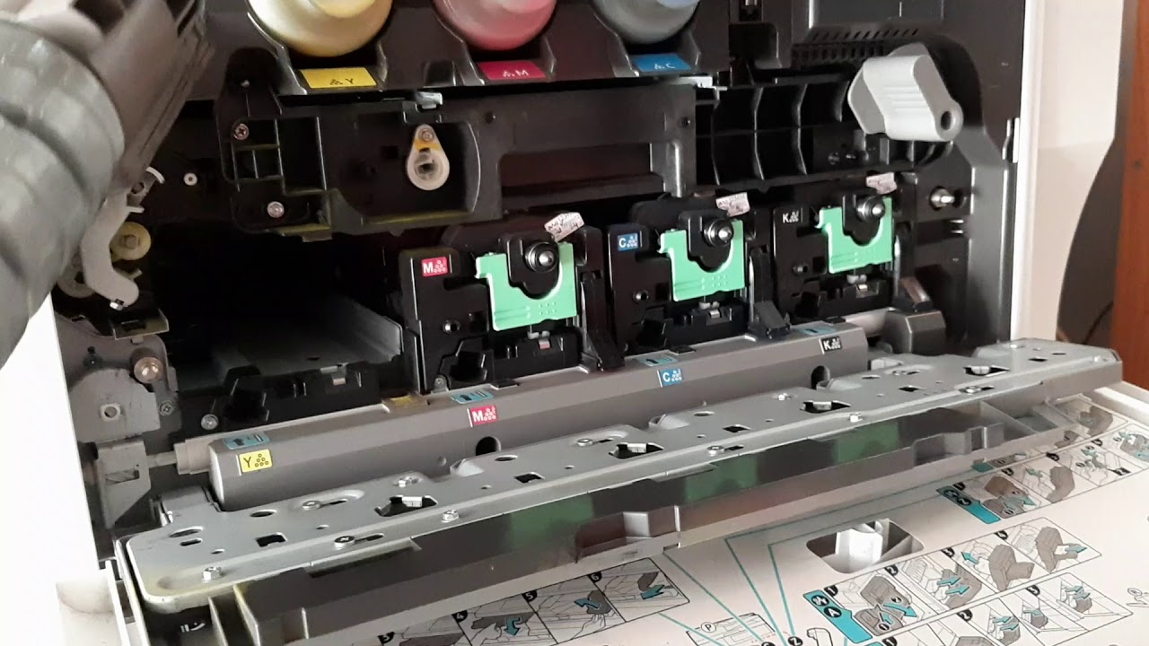 cleaning color africio mp c4502 RICOH