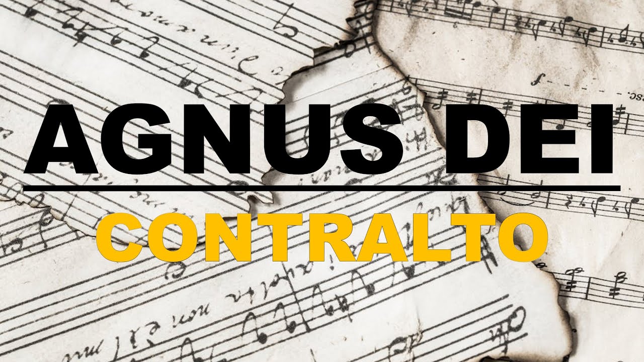 AGNUS DEI - CONTRALTO (2°VOZ)