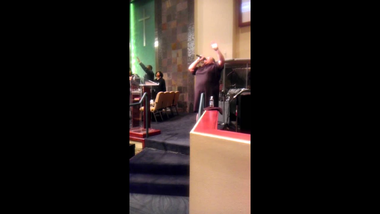 Kenisha B. Singing at St. John.