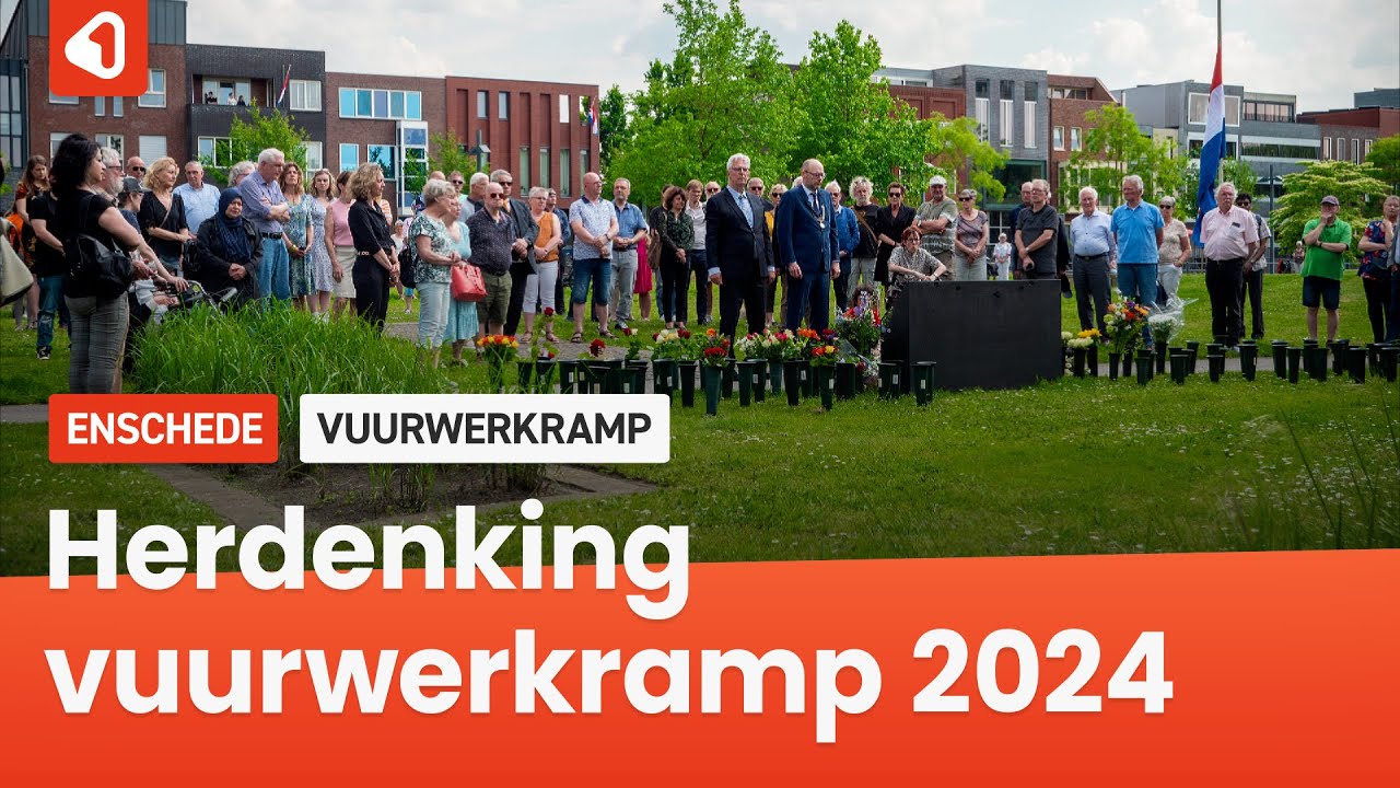 24 jaar later: Enschede staat stil bij de vuurwerkramp