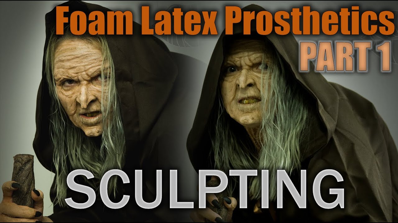 How to Make Foam Latex Prosthetics Part 1 - SCULPTING