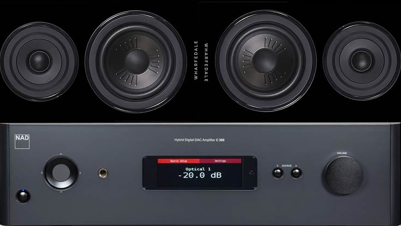 Wharfedale Diamond 12.2 vs Diamond 12.1 with Nad C388 Integrated Amplifier