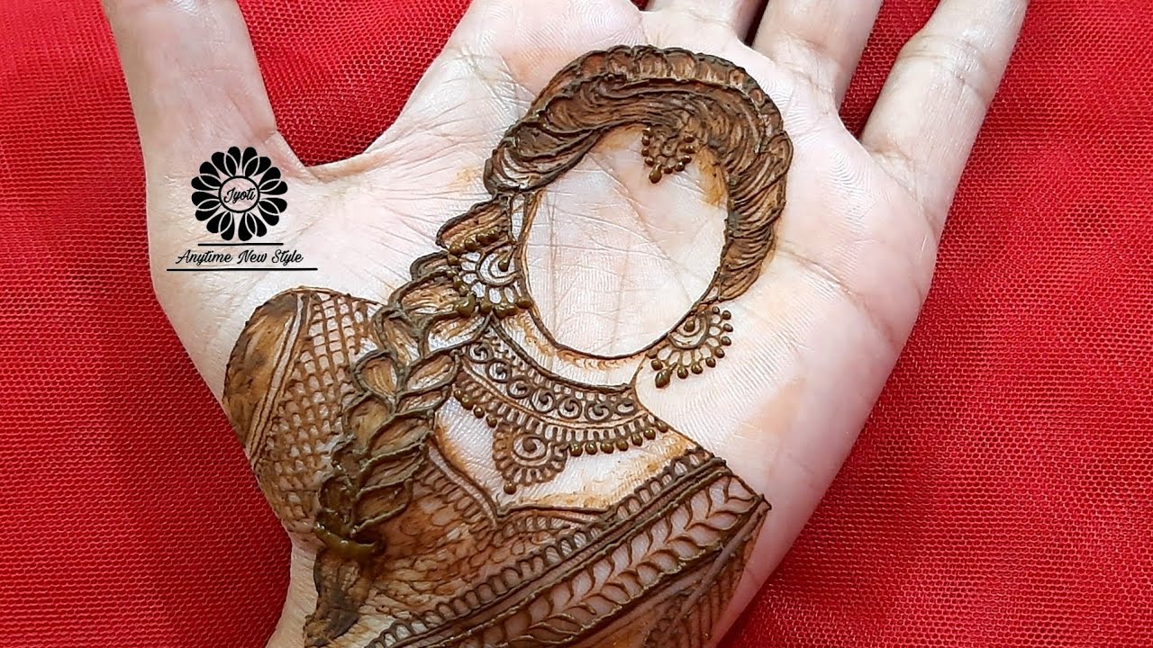 Simple Dulahan Mehandi Design | dulhan mehndi design | bride making using mehndi| new mehandi design