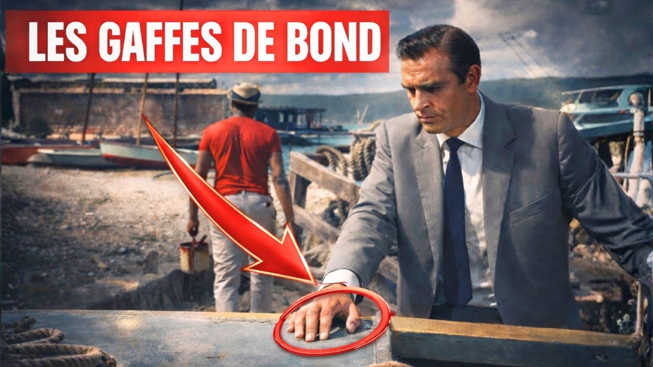 9 faux raccords en 2 minutes de FILM dans James BOND contre DR NO