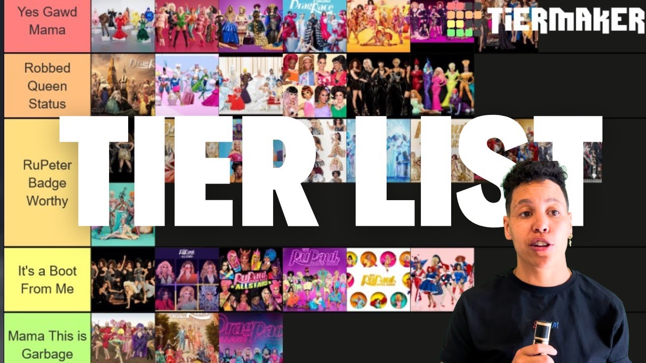 The Ultimate All Stars Challenge Tier List | Rupaul's Drag Race