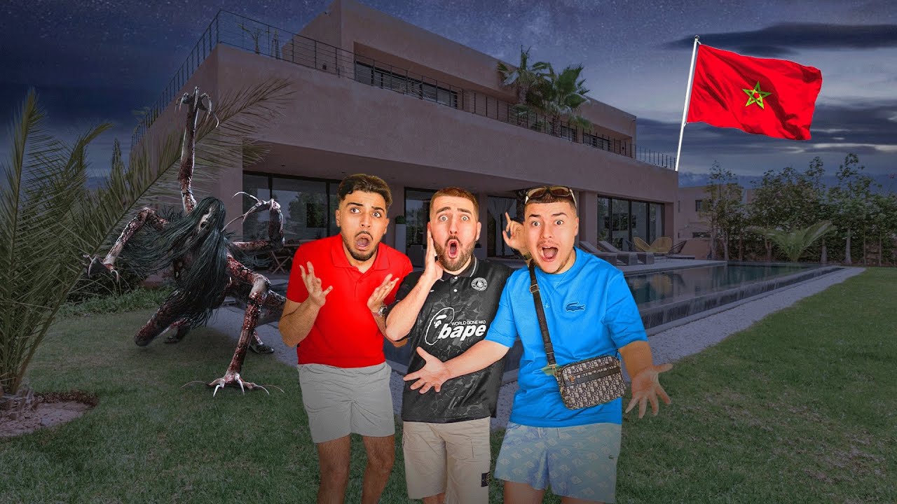 JE D&Eacute;M&Eacute;NAGE Avec SOUKA et TWINNER Dans La VILLA La Plus HANT&Eacute; du MAROC ! 🇲🇦