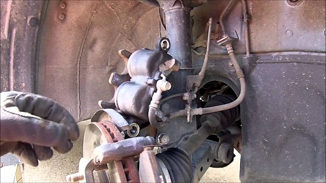 2005 Mazda MPV Front Brake Change