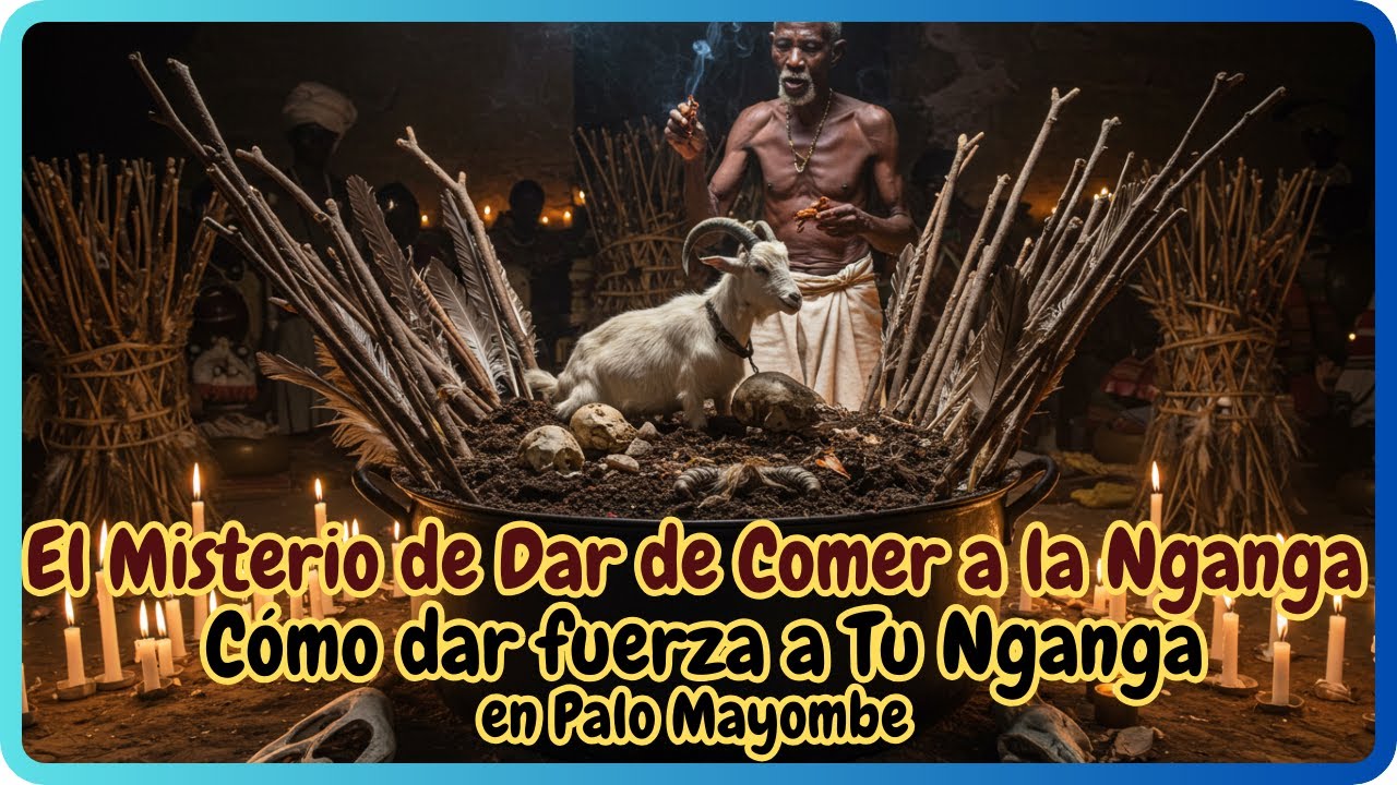 ¿Cómo se da de comer a una Nganga?  El Misterio de Dar de Comer a la Nganga