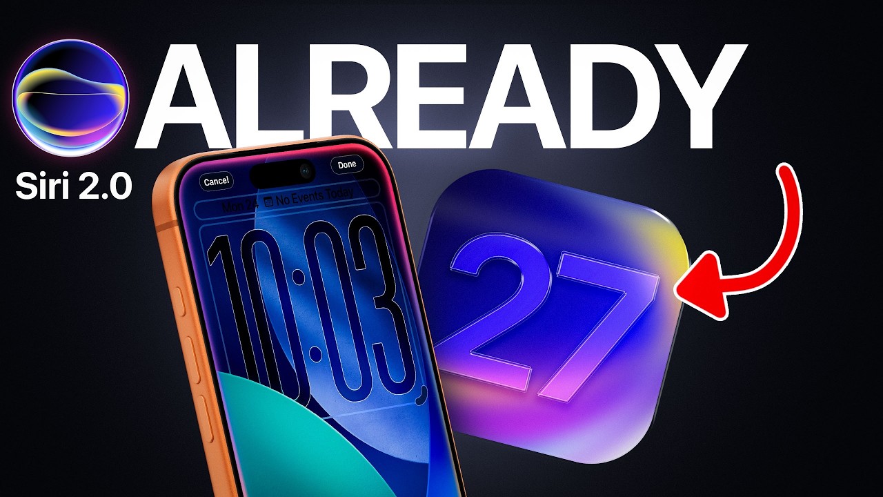 iOS 27 - Already ?