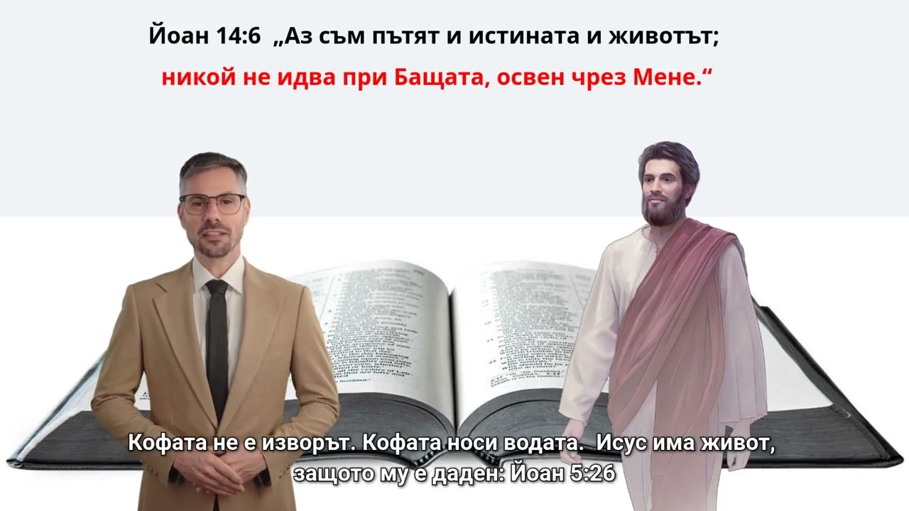 Всички повтарят Йоан 14:6 и го използват като за лъжа.„Аз съм пътят, истината и животът…“  
