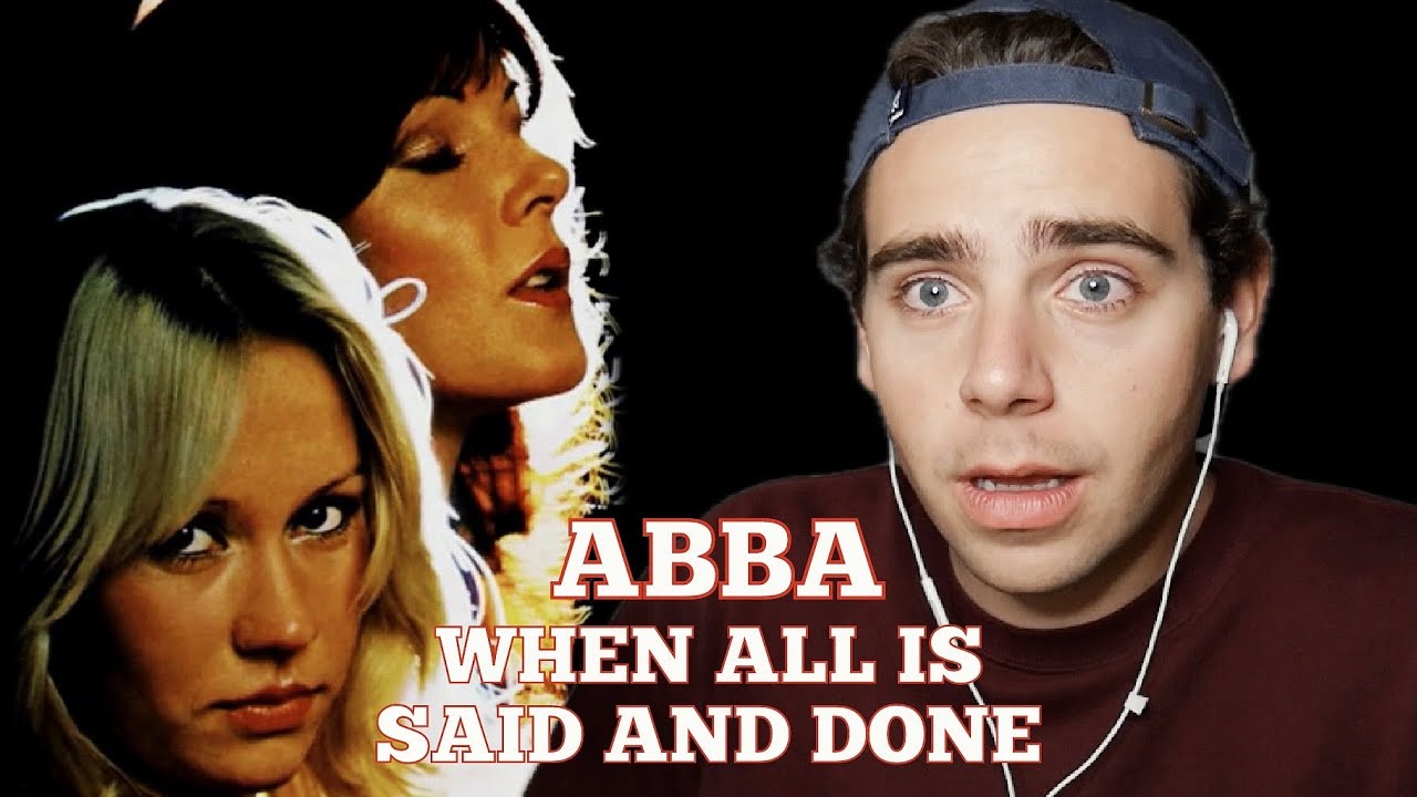 Первое знакомство с ABBA — реакция на песню When All Is Said And Done!