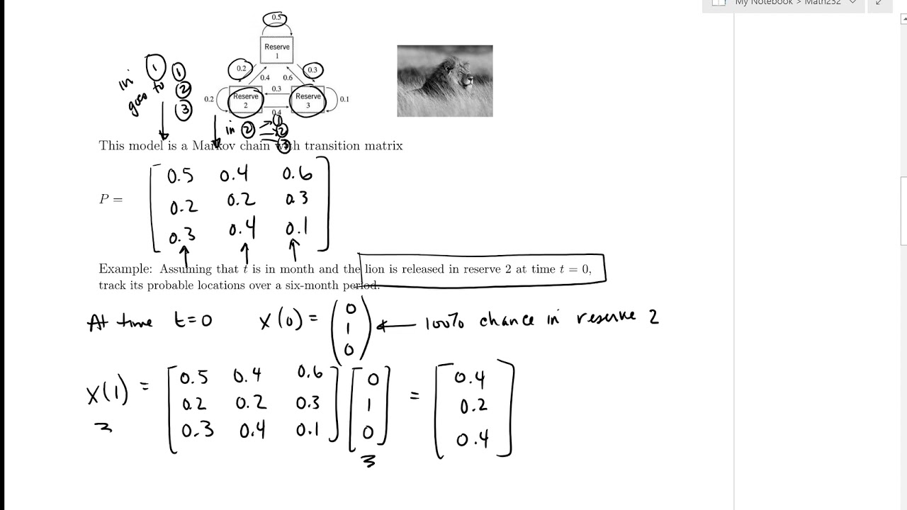 SFU MATH 232 5.1 Dynamical Systems and Markov Chains