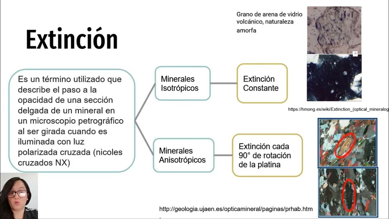 Birrefringencia, extinción y maclas - Mineralogía Óptica