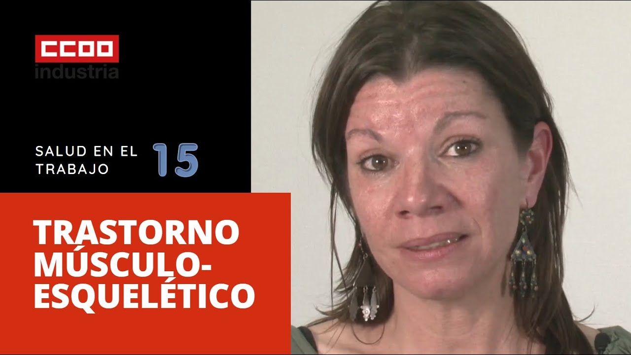Salud en el trabajo: Trastorno musculoesquelético