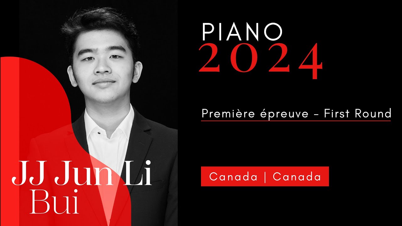 CMIM Piano 2024 - 1&egrave;re &eacute;preuve | First Round - JJ Jun Li Bui