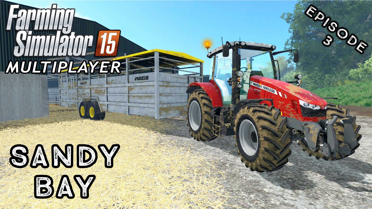 Multiplayer Farming Simulator 15 | Sandy Bay | Episode 3
