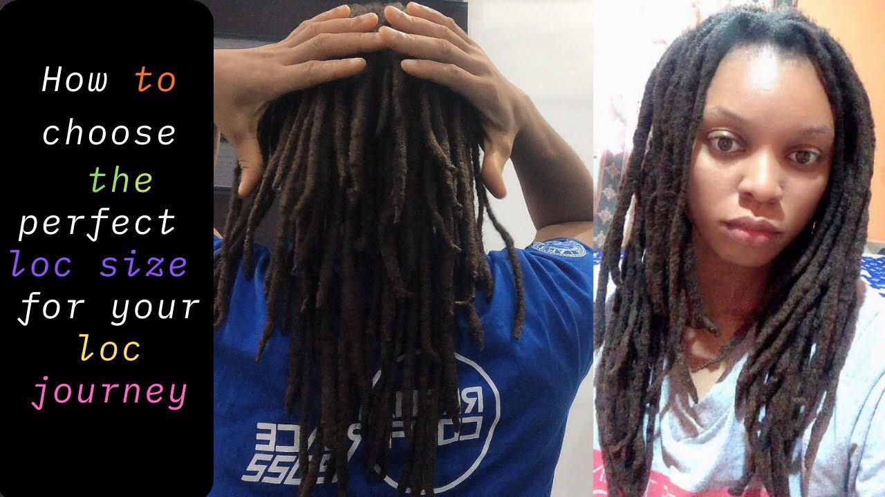 How to choose the perfect loc size for your loc journey