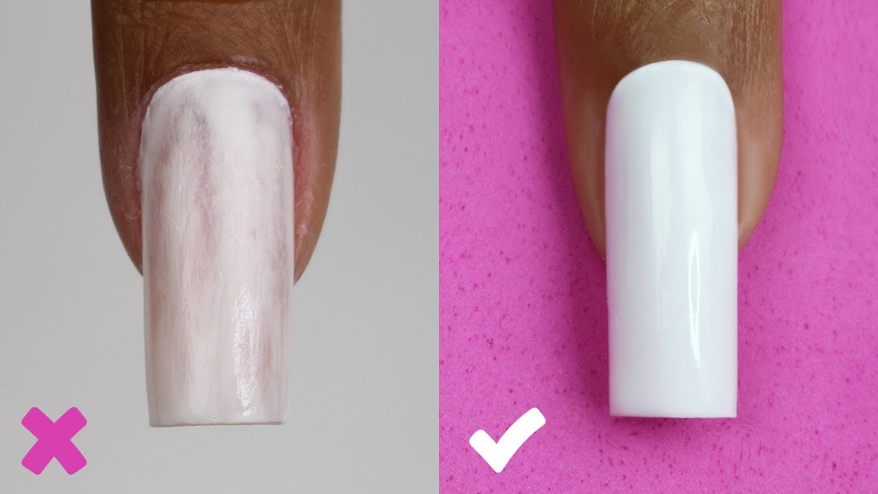 ESMALTE BRANCO PERFEITO SEM MANCHAR