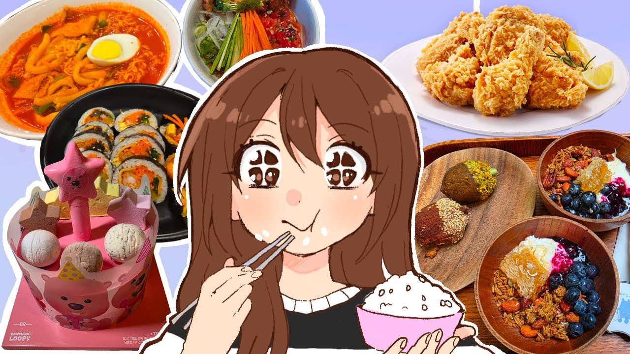 what i ate in a week (in korea)