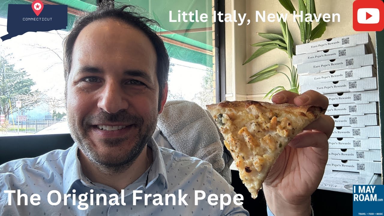 New Haven Pizza at Frank Pepe Pizzeria Napoletana in Little Italy (Wooster Street)