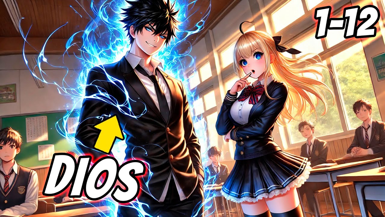 [1-12] UN DIOS ILIMITADO ESCONDE SU PODER & VA A LA ACADEMIA A BUSCAR UNA NOVIA | Manhwa Resumen