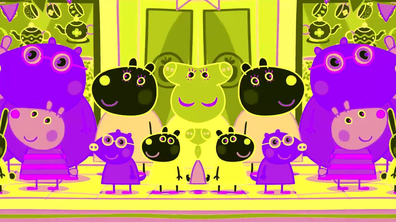 Peppa ! Run From The Dinosaur, Peppa ! Effects Sponsored By Klasky Csupo 2001 Effects