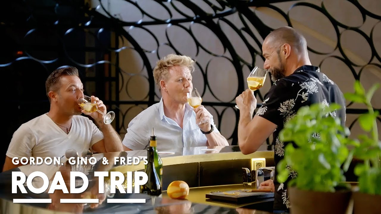 Fred Serves Up Some French Wine | Gordon, Gino and Fred: Road Trip