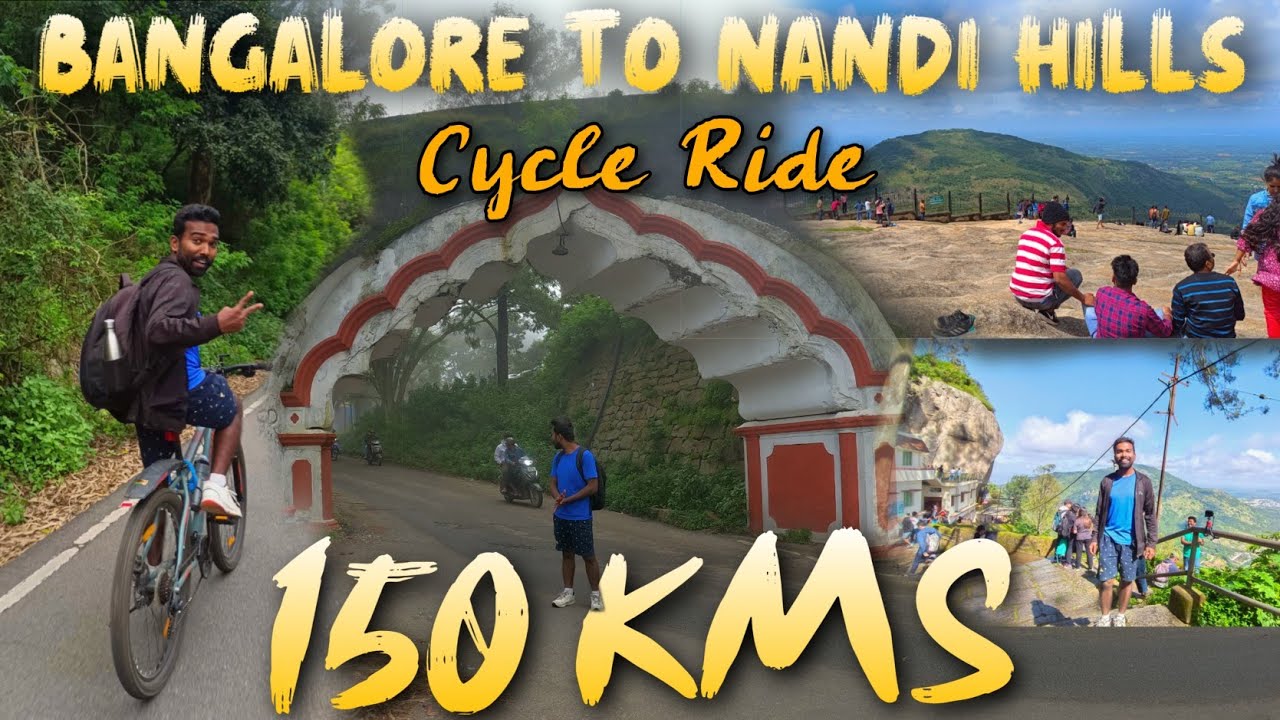 Bangalore To Nandi hills By Cycle 150 km | Nandi Hills Night Cycle Ride | Nandi Hills Morning View