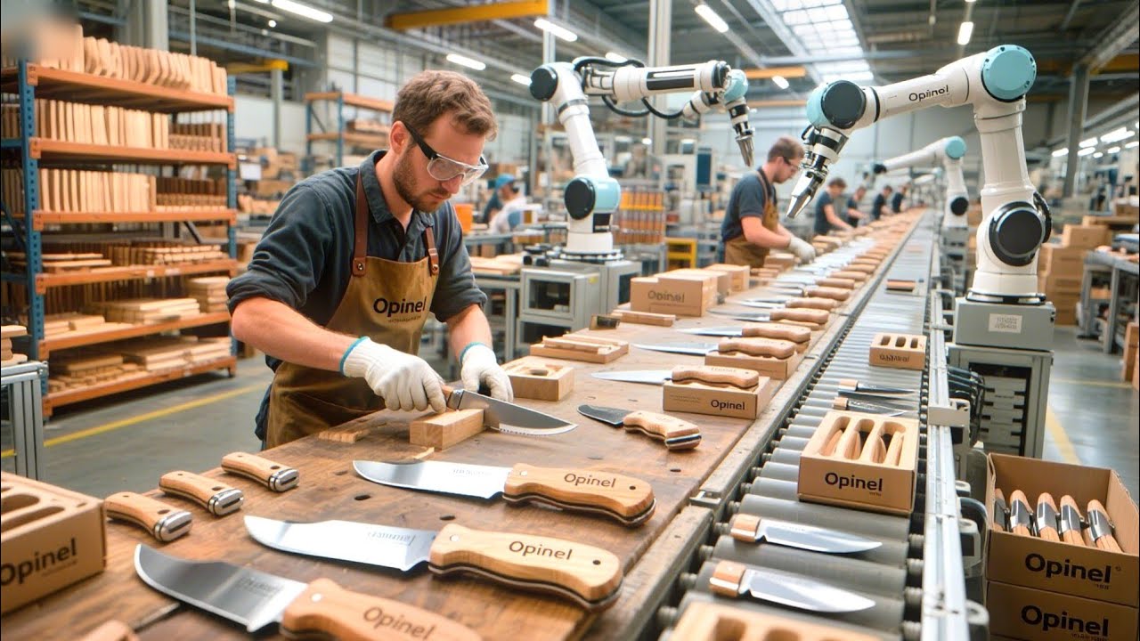 🔪 Cómo se fabrican los cuchillos Opinel | Un ícono francés de más de 130 años