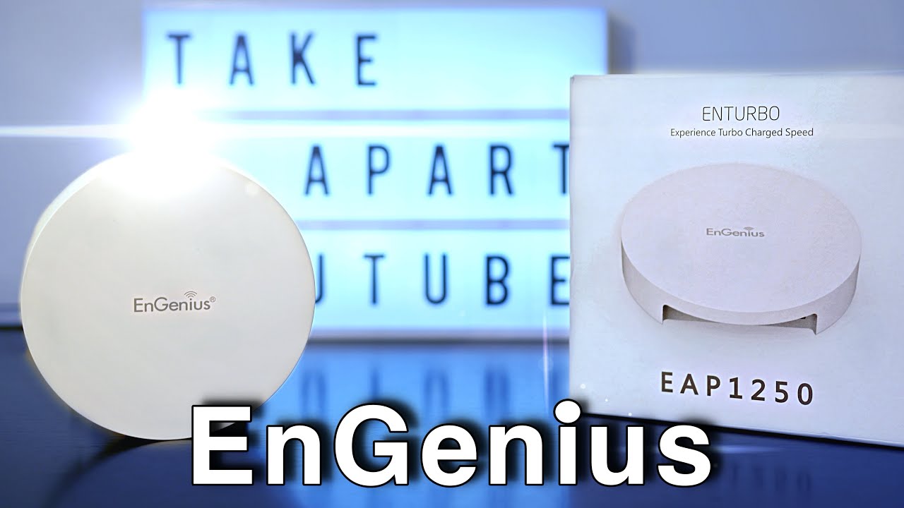 EnGenius EAP1250 | Compact Indoor AP | ENTURBO | 802.11ac Wave 2 | 4K