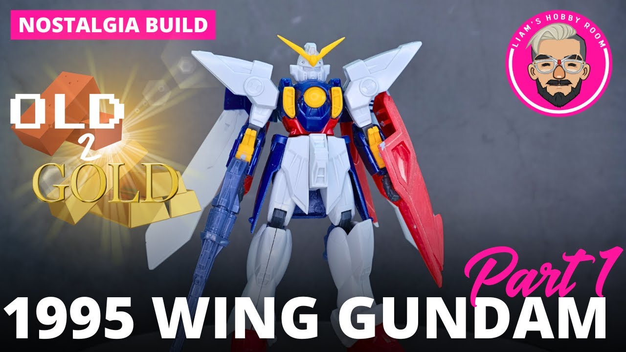 OLD 2 GOLD | 1995 1/144 Wing Gundam Nostalgia Build for Zakuaurelius Contest