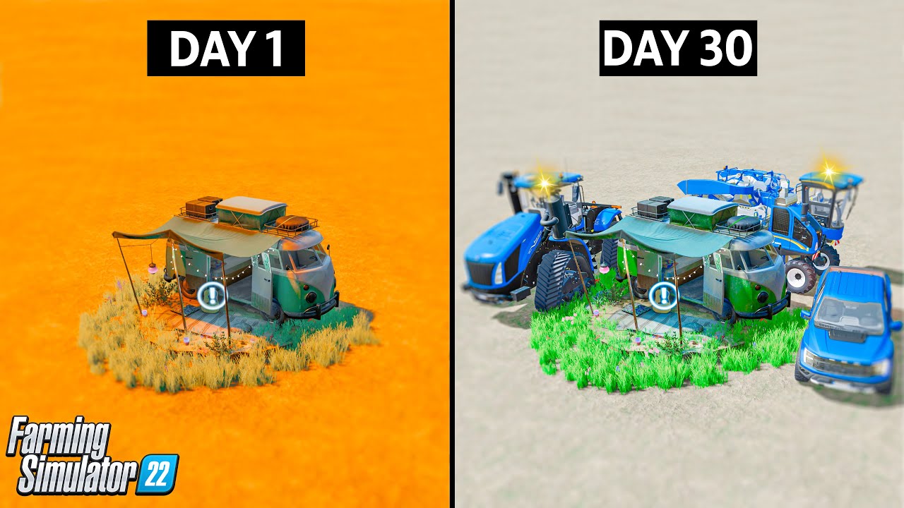 I Survived 30 Days on an Empty Island with ZERO DOLLARS