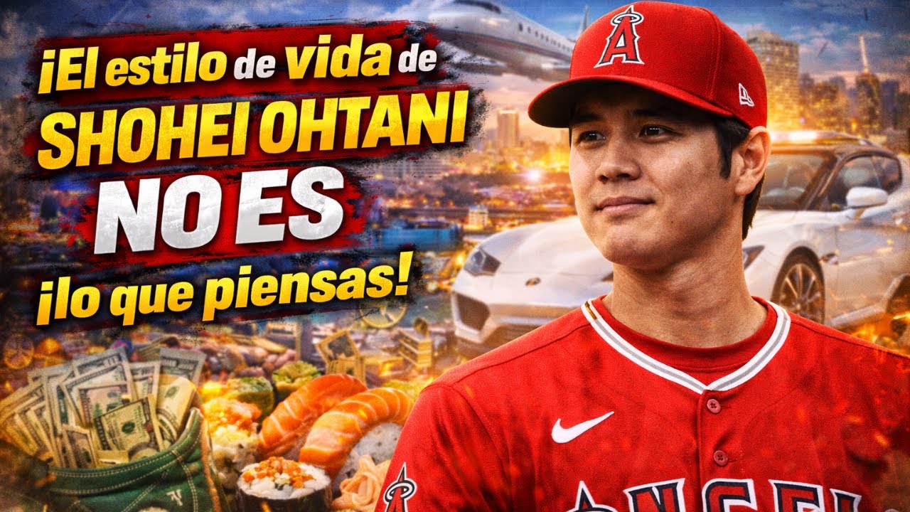 ¡El estilo de vida de Shohei Ohtani NO ES lo que piensas!
