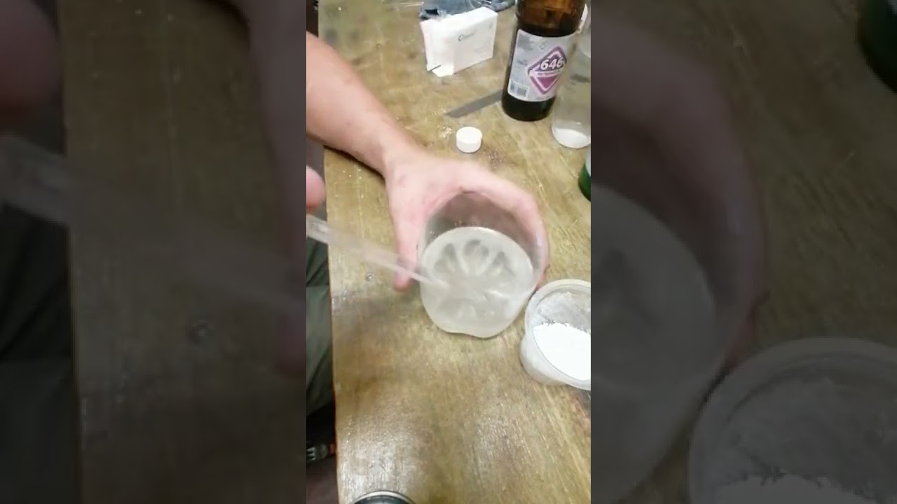 Делаю клей для склеивания чёток
