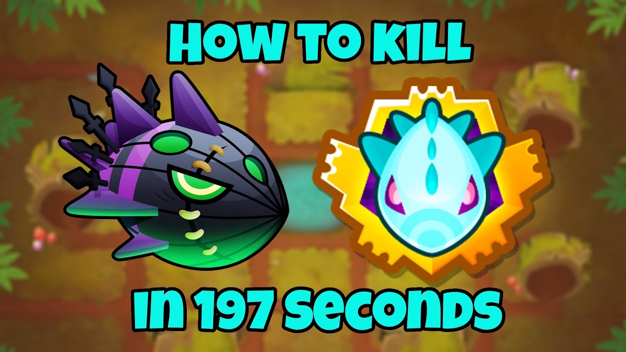 How To Kill Lych in 197 Seconds || Logs BTD6