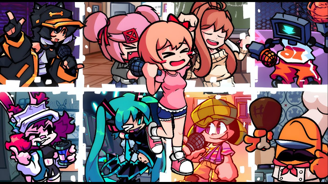 Joyride But Every Turn A Different Cover Is Used (FNF DDLC+)