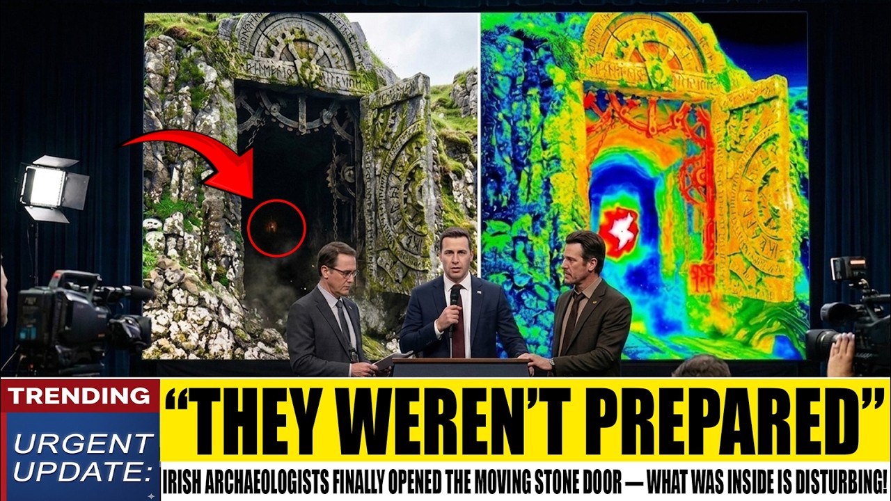 Irish Archaeologists Finally Opened the Moving Stone Door &mdash; What Was Inside Is Disturbing!