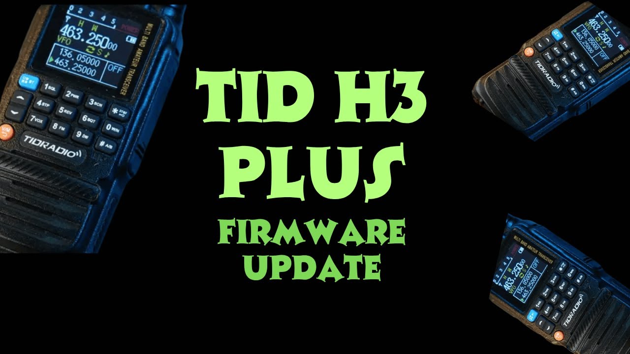 Обновление прошивки TID H3 Plus и новая функция спектрального анализатора.