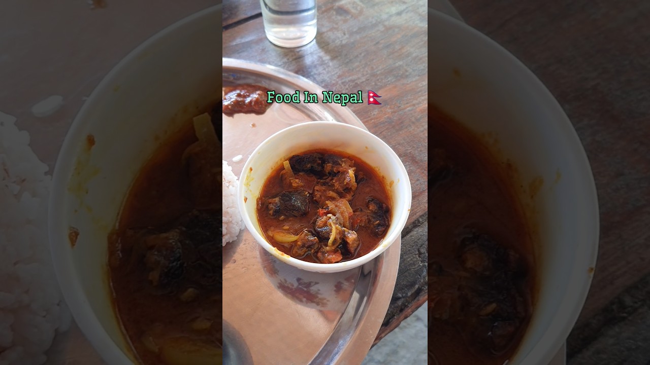 Food in Nepal That You Should Try | Best Of Nepal Food #shorts #nepal 🇳🇵