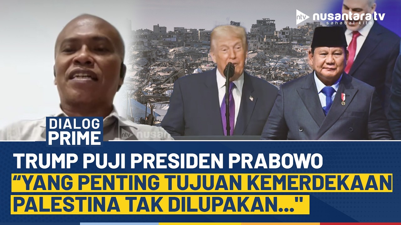 [FULL] Presiden Prabowo Dipuji Trump, ISSES: yang Penting Tujuan Kemerdekaan Palestina Tak Dilupakan
